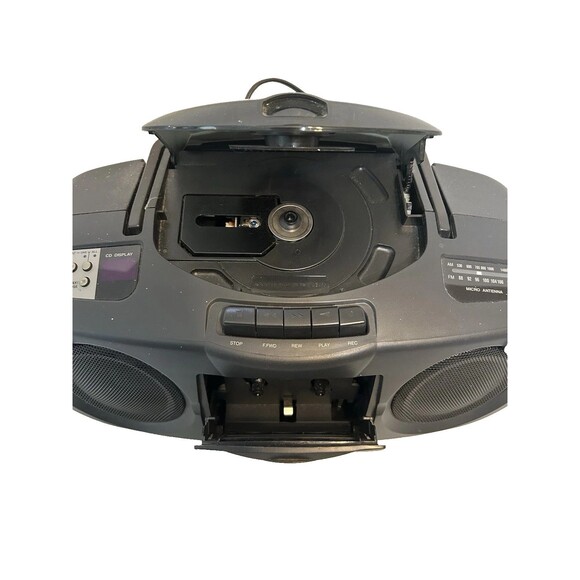 Vintage Audiovox CD 1892 Radio CD Player Cassette Tape Player Mfg 1997 Works - Picture 2 of 12